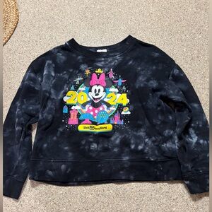 Disney Kids Black Graphic Sweatshirt